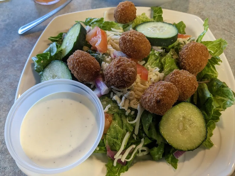 Mini Crab Cake Salad