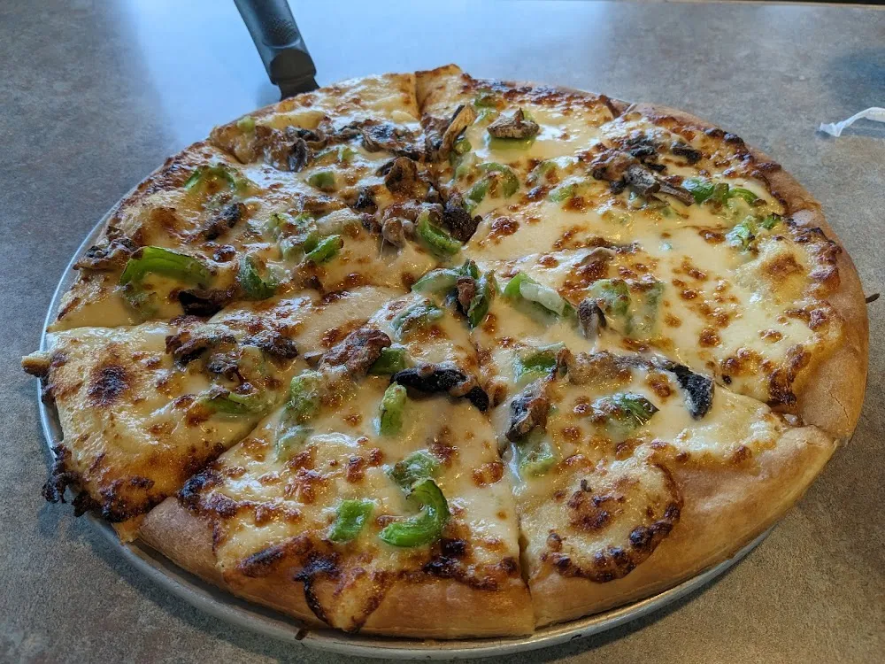 Philly Cheesesteak Pizza Personal