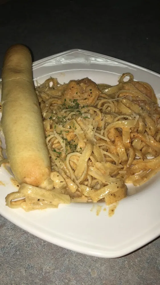 Southwest Shrimp Linguini